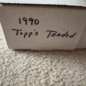 Topps Traded 1990 Baseball Card Set
